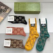 Gucci Socks (5 pairs) - 03 - 6