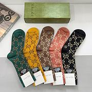 Gucci Socks (5 pairs) - 03 - 2
