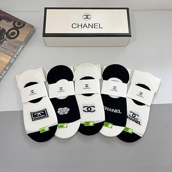 Chanel Socks (5 pairs) - 03