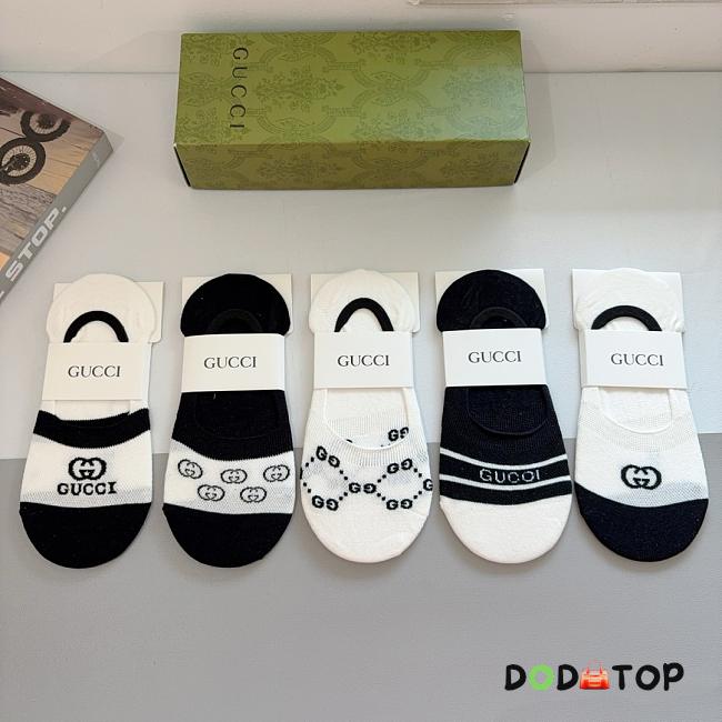 Gucci Socks (5 pairs) - 04 - 1