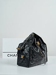Chanel 25 black bag size 40x30x15 cm - 6