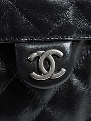 Chanel 25 black bag size 40x30x15 cm - 2