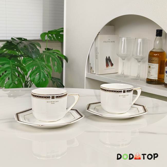 Givenchy Tea set with 2 cups - 1