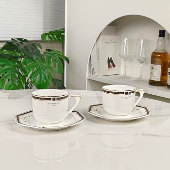 Givenchy Tea set with 2 cups