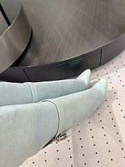 Givenchy Cuissardes En Cuir Shark Lock jean boots - 01 - 6