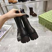 Gucci Women's Horsebit Ankle Boots black - 5
