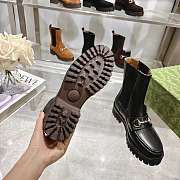 Gucci Women's Horsebit Ankle Boots black - 4