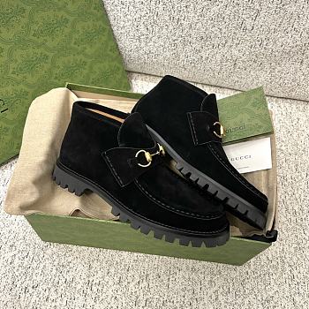 Gucci Women's Horsebit Ankle Boots - 02