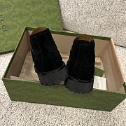 Gucci Women's Horsebit Ankle Boots - 02 - 6