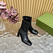 Gucci Women's Horsebit Ankle Boots black - 03 - 6