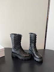 Dior D-Road Ankle Boot Black Grained Calfskin black - 1