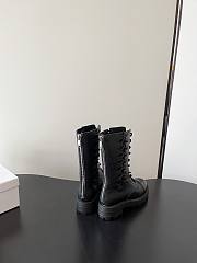 Dior D-Road Ankle Boot Black Grained Calfskin black - 6
