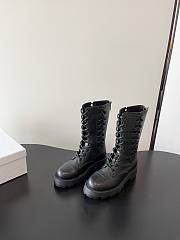 Dior D-Road Ankle Boot Black Grained Calfskin black - 5