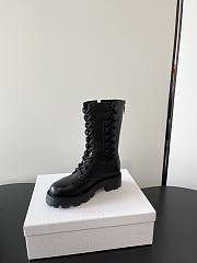 Dior D-Road Ankle Boot Black Grained Calfskin black - 3