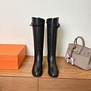 Hermes Boots black 01  - 4