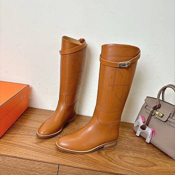 Hermes Boots brown 01