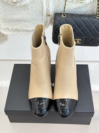 Chanel boots beige - 04