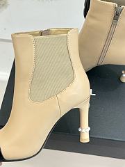 Chanel boots beige - 04 - 6