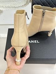 Chanel boots beige - 04 - 2
