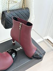 Chanel boots red- 04 - 6