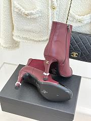 Chanel boots red- 04 - 5