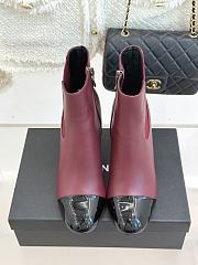 Chanel boots red- 04 - 3