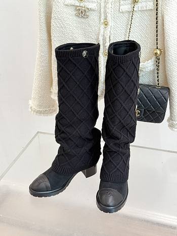 Chanel boots black - 06