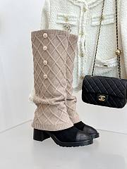 Chanel boots beige - 07 - 6