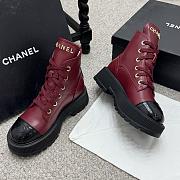 Chanel boots red- 09 - 6