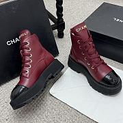 Chanel boots red- 09 - 4
