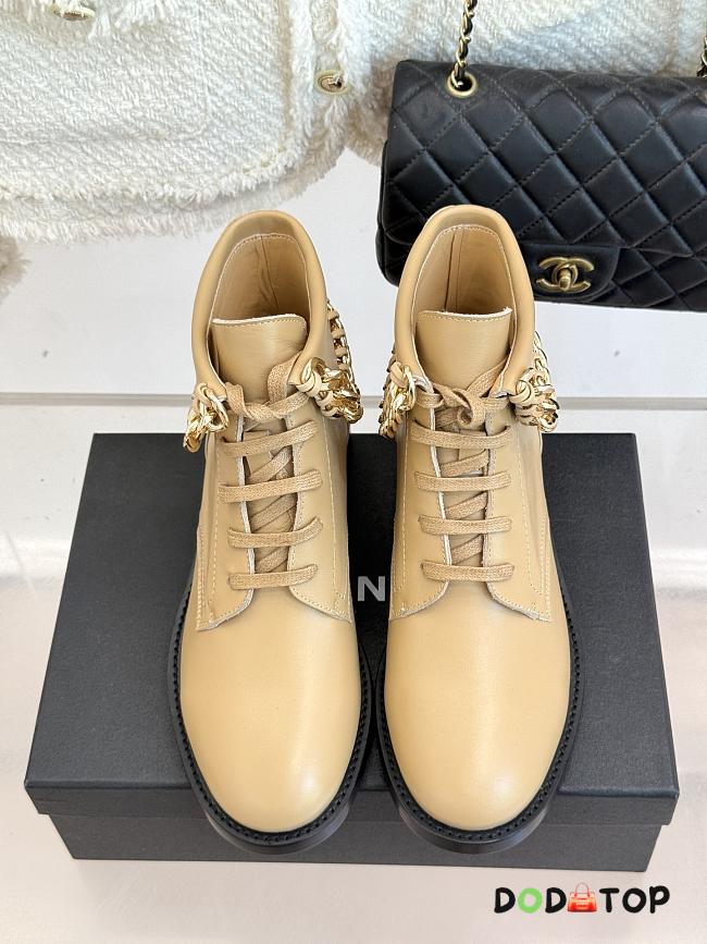 Chanel boots beige - 12 - 1