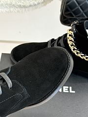 Chanel boots black suede material  - 12  - 2