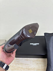 YSL FRANCOISE boots in smooth leather black - 6