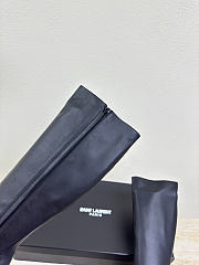 YSL FRANCOISE boots in smooth leather black - 5