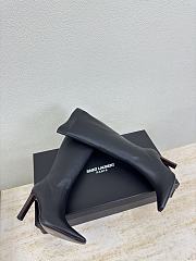 YSL FRANCOISE boots in smooth leather black - 2