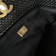 Chanel Maxi Hobo bag tote black zie 36×59×13cm - 2
