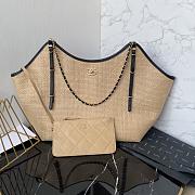 Chanel Maxi Hobo bag tote beige zie 36×59×13cm - 1