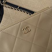 Chanel Maxi Hobo bag tote beige zie 36×59×13cm - 4