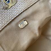 Chanel Maxi Hobo bag tote beige zie 36×59×13cm - 3