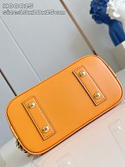 Louis Vuitton Alma BB bag Yellow size 23x17x11cm - 4