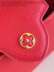 Louis Vuitton Capucines Mini red bag size  21 x 13.6 x 8 cm - 2