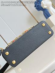 Louis Vuitton Capucines black bag size 27x18x0cm - 2