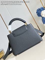 Louis Vuitton Capucines black bag size 27x18x0cm - 4