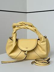 Fendi Spy Small Yellow leather bag size  18x12x32cm - 1