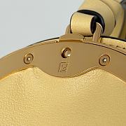Fendi Spy Small Yellow leather bag size  18x12x32cm - 6