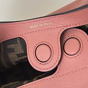 Fendi Spy Small pink leather bag size 18x12x32cm - 6