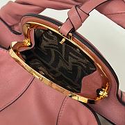 Fendi Spy Small pink leather bag size 18x12x32cm - 3