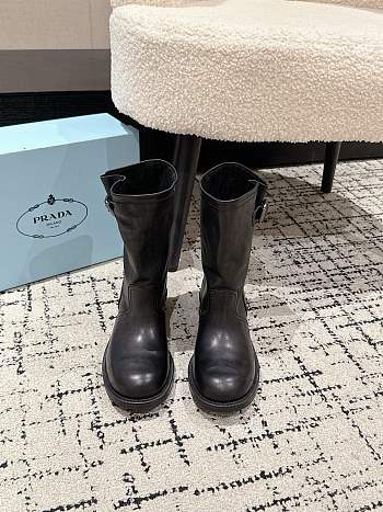 Prada boots black - 01