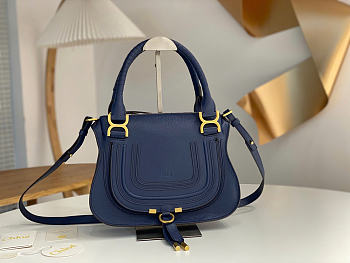Chloe-marcie navi color bag size 30x23x10cm