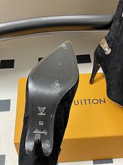 Louis vuitton LEGACY boots black Suede - 2